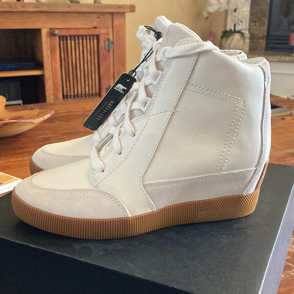 Women's High-Top Sneakers in White by Sorel